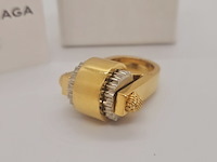 Balenciaga goldplated ring inclusief doos - afbeelding 3 van  6