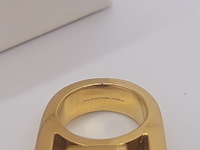 Balenciaga goldplated ring inclusief doos - afbeelding 5 van  6
