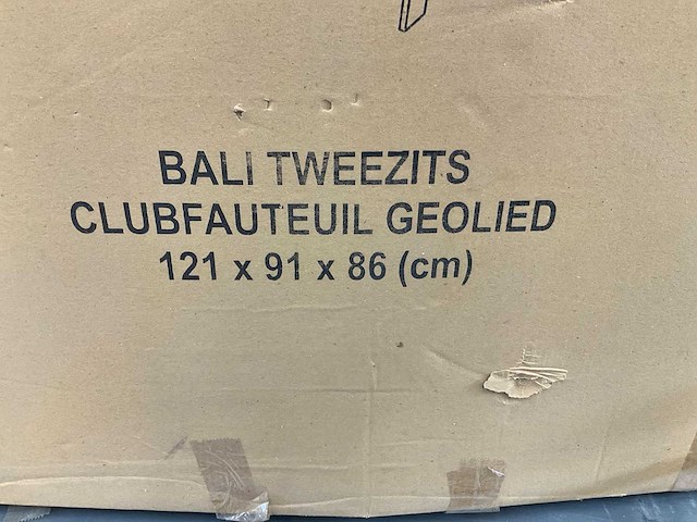 Bali tweezits clubfauteuil - afbeelding 3 van  3