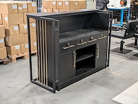 Balie, alpeda, slim grace, zwart/goud - afbeelding 1 van  9