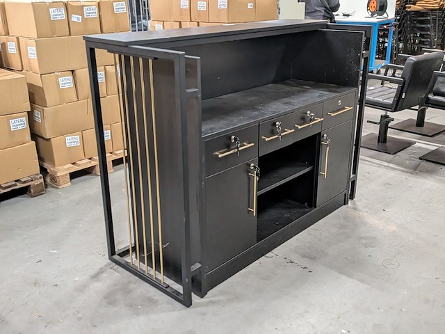 Balie, alpeda, slim grace, zwart/goud - afbeelding 2 van  9