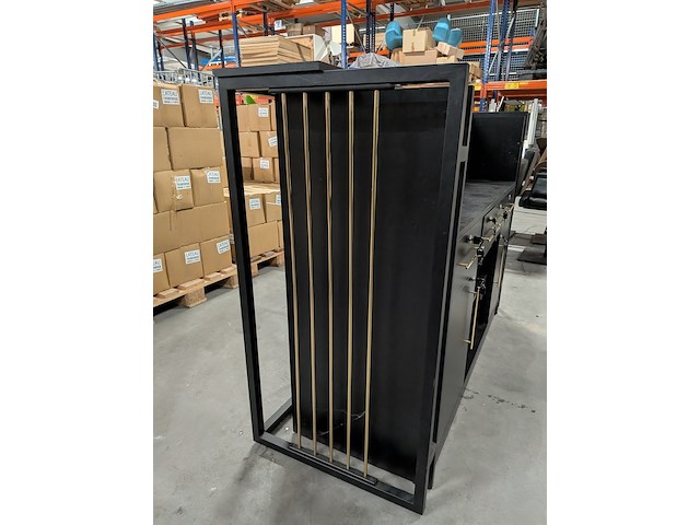 Balie, alpeda, slim grace, zwart/goud - afbeelding 7 van  9