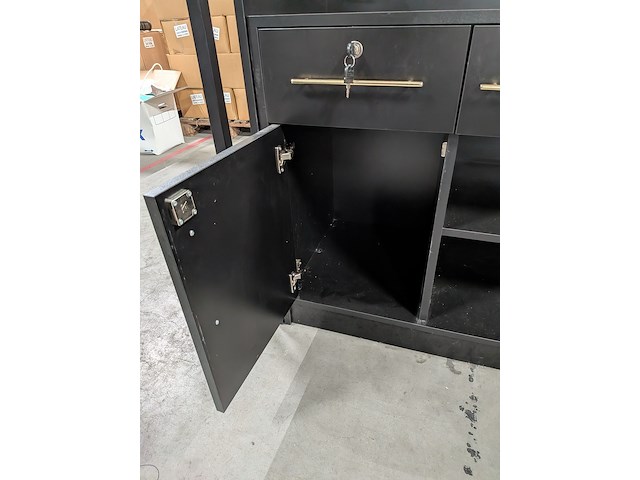 Balie, alpeda, slim grace, zwart/goud - afbeelding 9 van  9