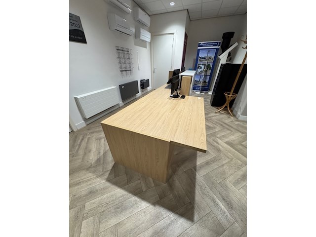 Balie, eiken look - afbeelding 3 van  6