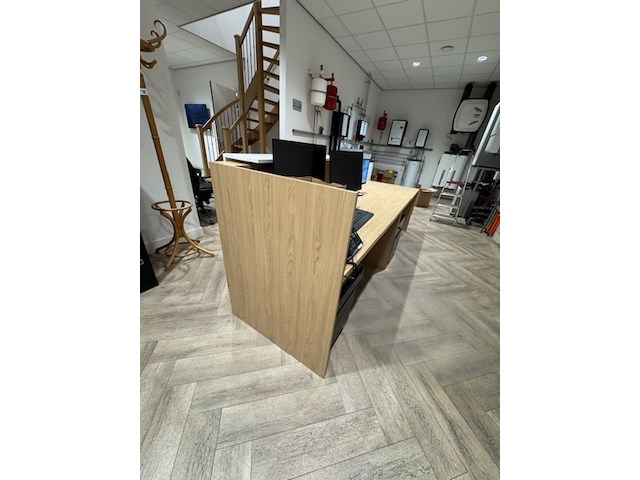 Balie, eiken look - afbeelding 5 van  6