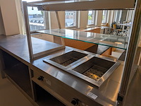 Balie met warmhoudbakken en vitrine - afbeelding 12 van  21