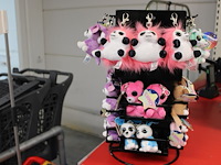 Baliecarroussel met sleutelknuffeltjes lumostars. hoogte carrousel 44 cm - afbeelding 2 van  4