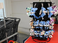 Baliecarroussel met sleutelknuffeltjes lumostars. hoogte carrousel 44 cm - afbeelding 4 van  4