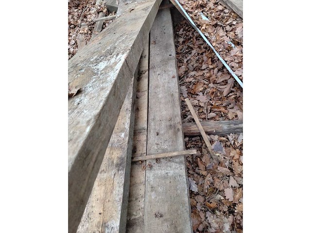 Balk - eikenhout - eikenbalk - afbeelding 2 van  5