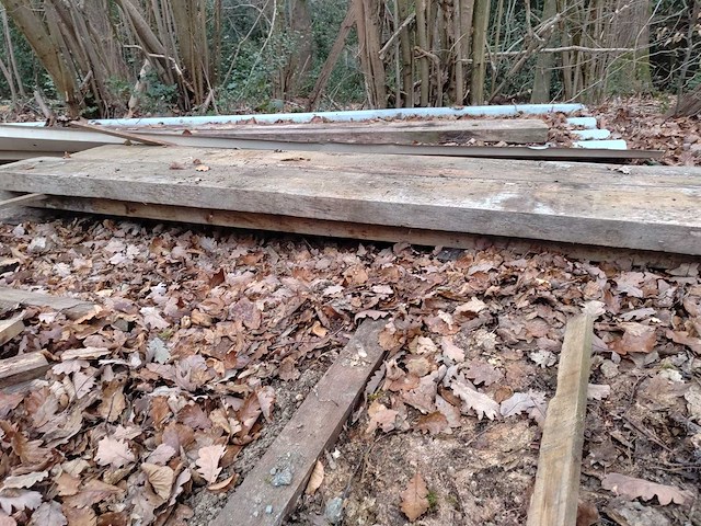 Balk - eikenhout - eikenbalk - afbeelding 4 van  5