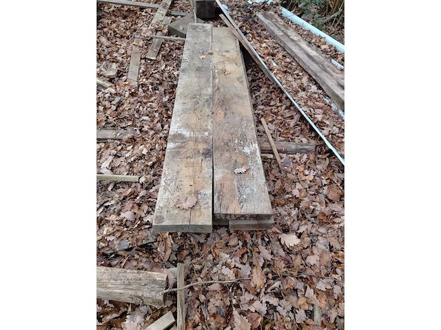 Balk - eikenhout - eikenbalk - afbeelding 5 van  5