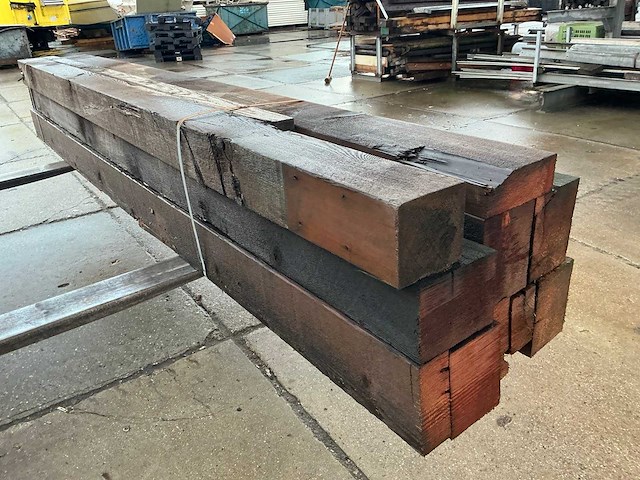 Balk hout (11x) - afbeelding 4 van  9