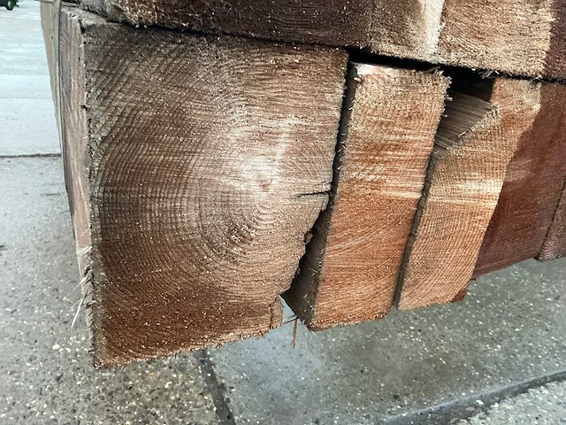 Balk hout (11x) - afbeelding 7 van  9