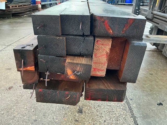 Balk hout (170x60 mm) (11x) - afbeelding 7 van  10