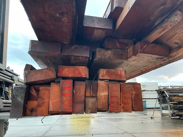 Balk hout (170x60 mm) (27x) - afbeelding 2 van  12