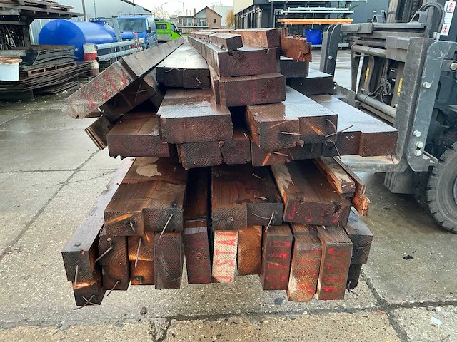 Balk hout (170x60 mm) (27x) - afbeelding 12 van  12