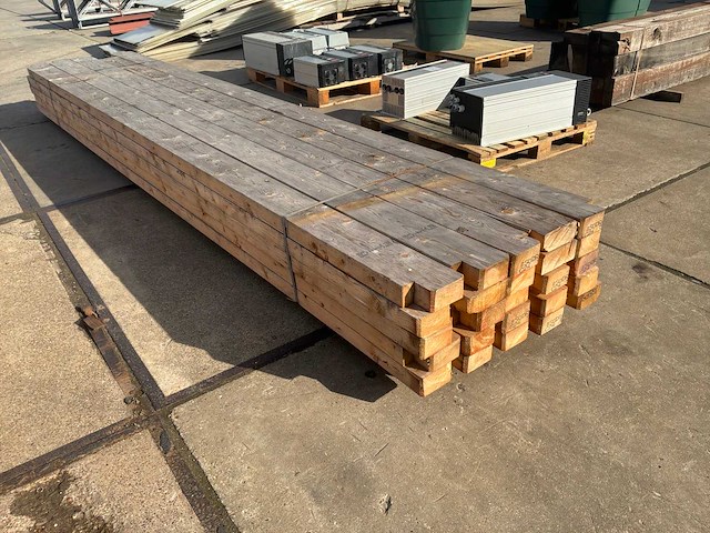 Balk hout (25x) - afbeelding 1 van  7