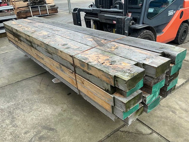 Balk hout (270x95 mm) (15x) - afbeelding 1 van  10
