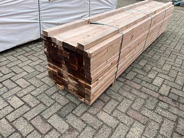 Balkhout 3000x50x70mm 98 stuks 294m1 - afbeelding 1 van  3