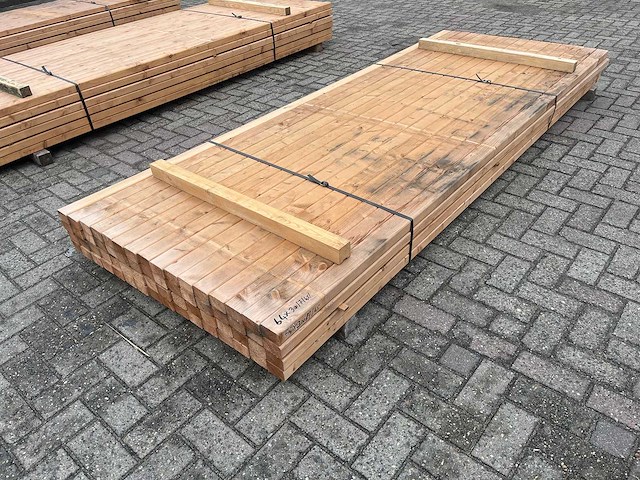 Balkhout 3000x70x50mm 64 stuks 192m1 - afbeelding 2 van  3