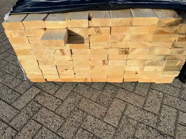 Balkhout 3300x125x50mm 122 stuks 402m1 - afbeelding 3 van  4
