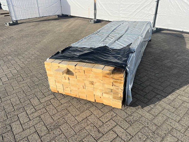 Balkhout 3300x125x50mm 99 stuks 326m1 - afbeelding 1 van  4