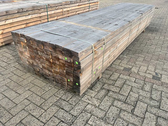 Balkhout 3900x100x50mm 132 stuks 514m1 - afbeelding 1 van  4
