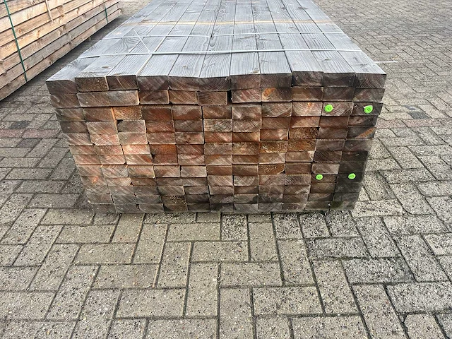 Balkhout 3900x100x50mm 132 stuks 514m1 - afbeelding 2 van  4