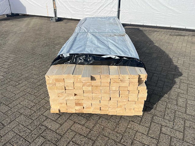 Balkhout 3900x100x50mm 137 stuks 493m1 - afbeelding 1 van  4