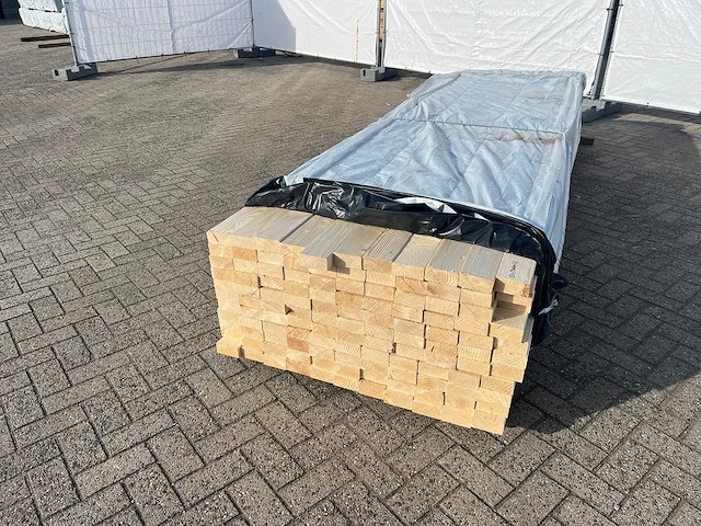 Balkhout 3900x100x50mm 137 stuks 493m1 - afbeelding 2 van  4