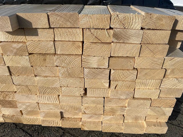 Balkhout 3900x100x50mm 137 stuks 493m1 - afbeelding 3 van  4
