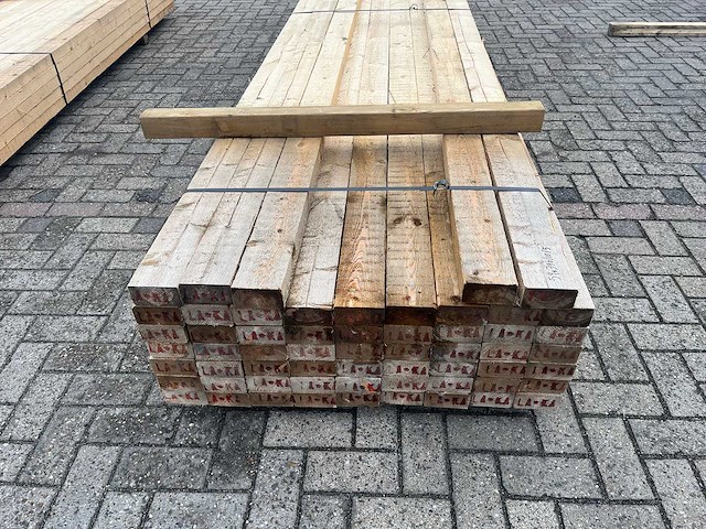 Balkhout 3900x100x50mm 45 stuks 175m1 - afbeelding 1 van  2