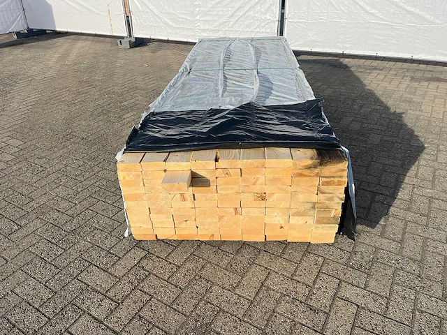 Balkhout 3900x125x50mm 99 stuks 386m1 - afbeelding 2 van  4