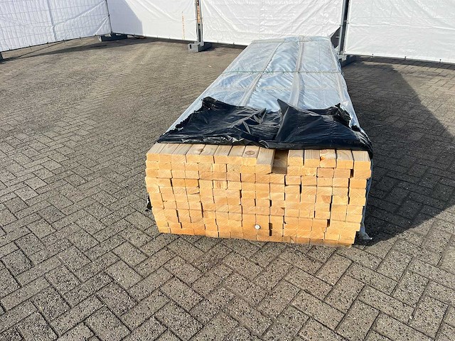 Balkhout 3900x50x75mm 165 stuks 644m1 - afbeelding 3 van  4