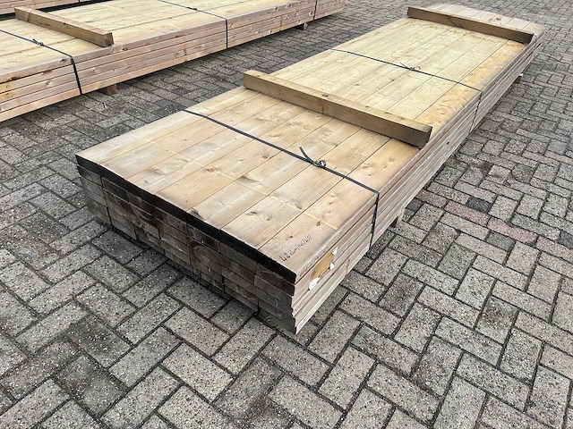 Balkhout 4000x145x45mm 35 stuks 140m1 - afbeelding 1 van  2