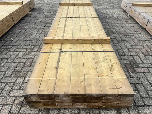 Balkhout 4000x145x45mm 42 stuks 168m1 - afbeelding 1 van  3