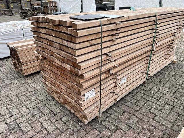 Balkhout 4000x50x70mm 195 stuks 780m1 - afbeelding 2 van  3