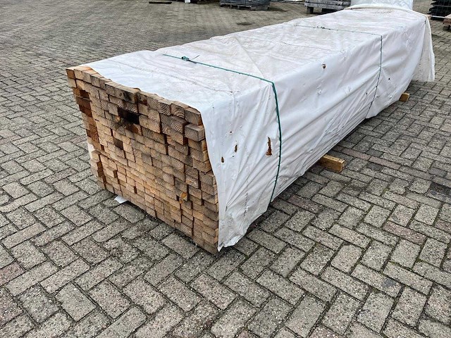 Balkhout 4000x50x70mm 256 stuks 1024m1 - afbeelding 3 van  3