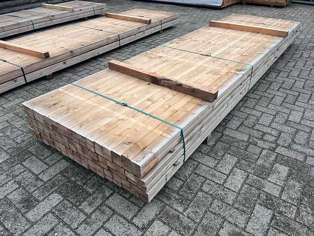 Balkhout 4000x70x50mm 96 stuks 384m1 - afbeelding 1 van  3