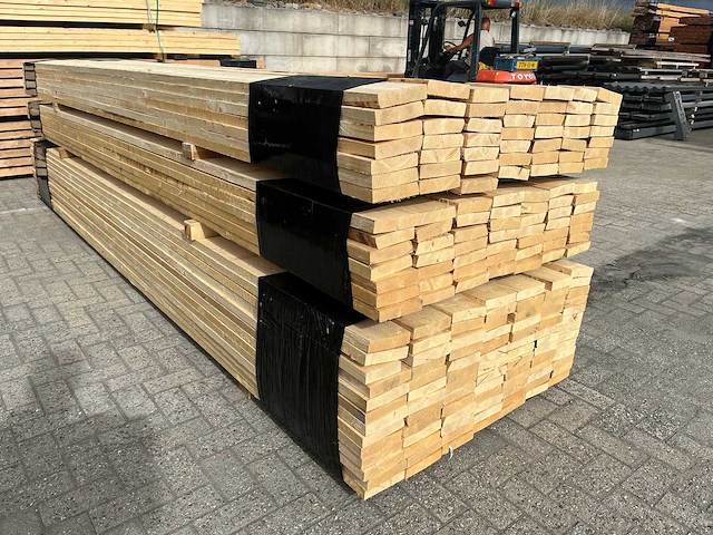 Balkhout 4500x150x40mm 49 stuks 220m1 - afbeelding 1 van  1