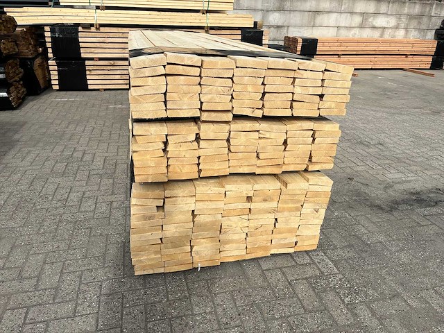 Balkhout 4500x150x40mm 91 stuks 410m1 - afbeelding 2 van  3