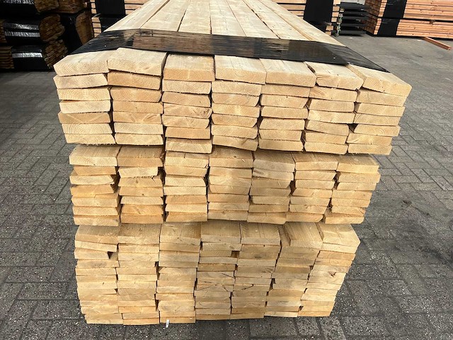 Balkhout 4500x150x40mm 91 stuks 410m1 - afbeelding 3 van  3