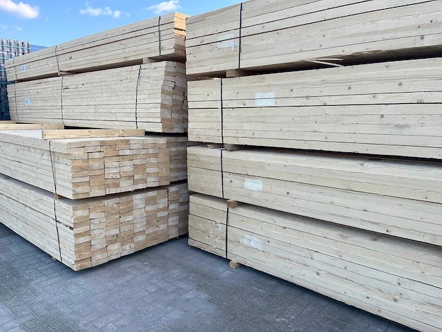 Balkhout 5100x150x50mm 105 stuks 535m1 nieuw ongebruikt - afbeelding 1 van  3
