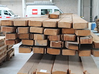 Balkhout 70 x 190 mm met lengte ca. 475 cm in bok en op pallet. - afbeelding 4 van  4