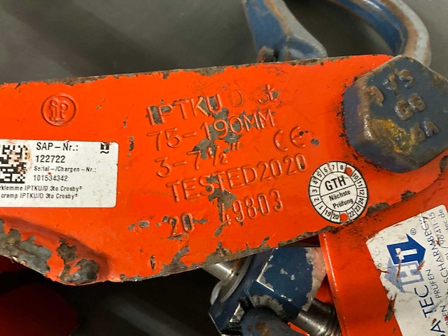 Balkklem (2x) - afbeelding 4 van  5