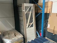 Balkondeur massief meranti 730x2015mm - afbeelding 1 van  6