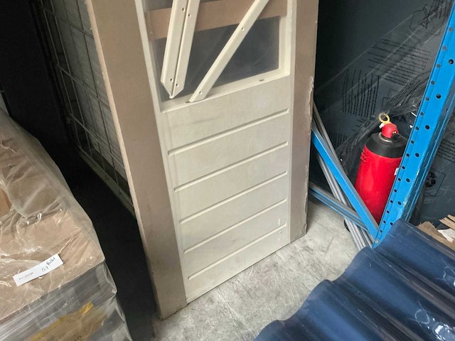 Balkondeur massief meranti 730x2015mm - afbeelding 3 van  6