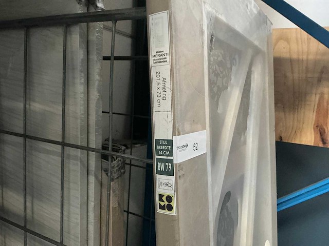 Balkondeur massief meranti 730x2015mm - afbeelding 4 van  6