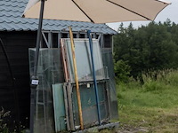 Balkonparasol - ca 150x300cm - afbeelding 2 van  2