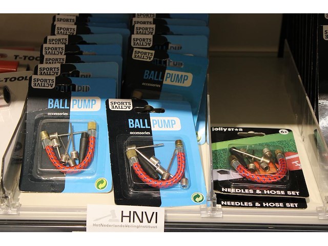 Ballenpomp setjes, ruim 25 stuks. - afbeelding 1 van  2